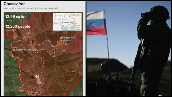 Russia’s liberation of Chasov Yar swings open the gates to Donbass – analyst - Sputnik Africa