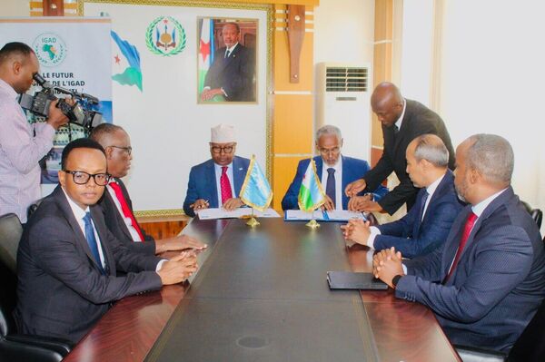 Djibouti & Somalia Seal Defense Deal in Push for Regional Stability Djibouti & Somalia Seal Defense Deal in Push for Regional Stability - Sputnik Africa