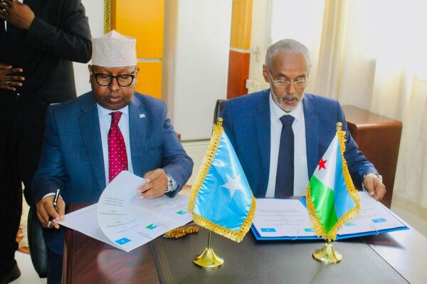 Djibouti & Somalia Seal Defense Deal in Push for Regional Stability Djibouti & Somalia Seal Defense Deal in Push for Regional Stability - Sputnik Africa