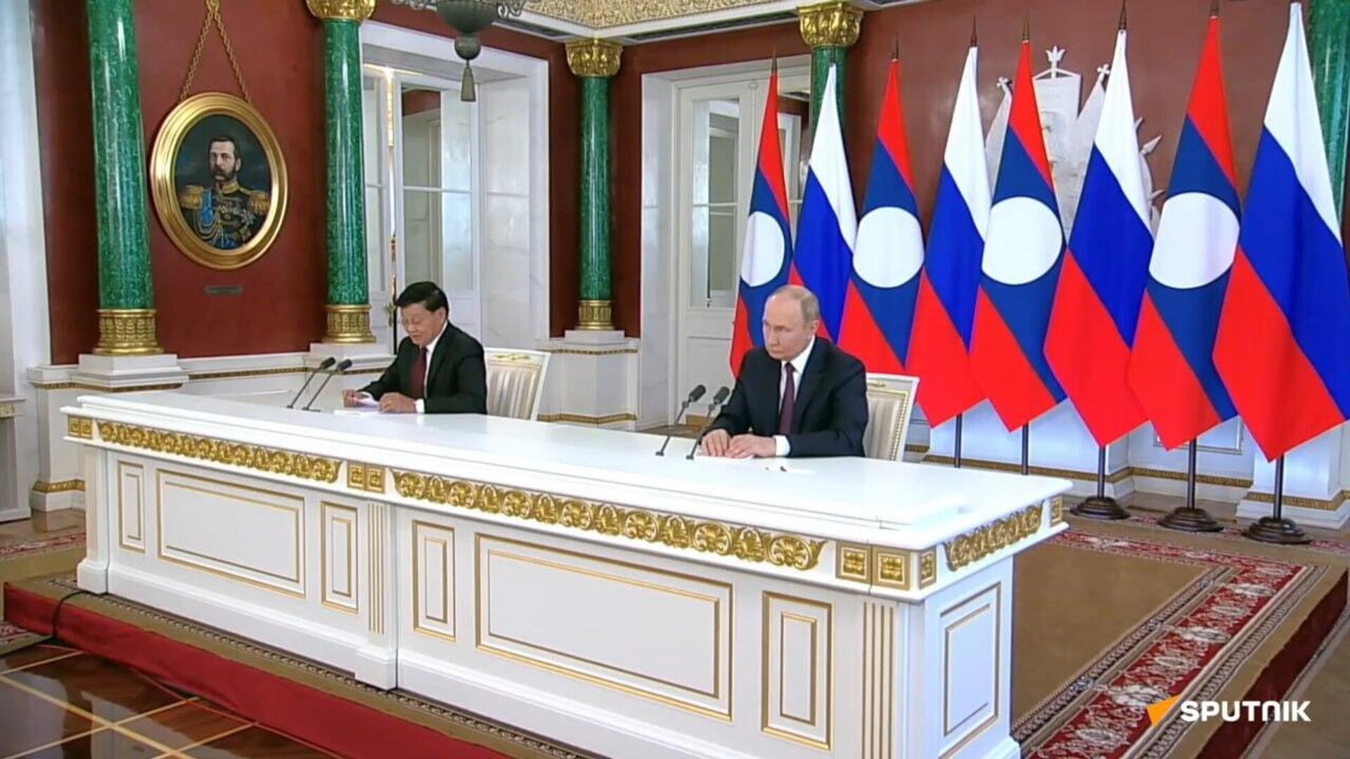 Putin Called Talks With President Of Laos in Kremlin Useful and Constructive Putin Called Talks With President Of Laos in Kremlin Useful and Constructive - Sputnik Africa, 1920, 31.07.2025