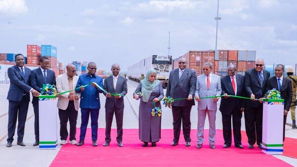 Tanzania's Mega-Boost: Logistics Hub, Industrial Park & SGR Expansion Launched in Coastal Region - Sputnik Africa