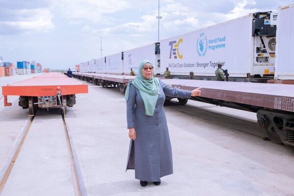 Tanzania's Mega-Boost: Logistics Hub, Industrial Park & SGR Expansion Launched in Coastal Region Tanzania's Mega-Boost: Logistics Hub, Industrial Park & SGR Expansion Launched in Coastal Region - Sputnik Africa