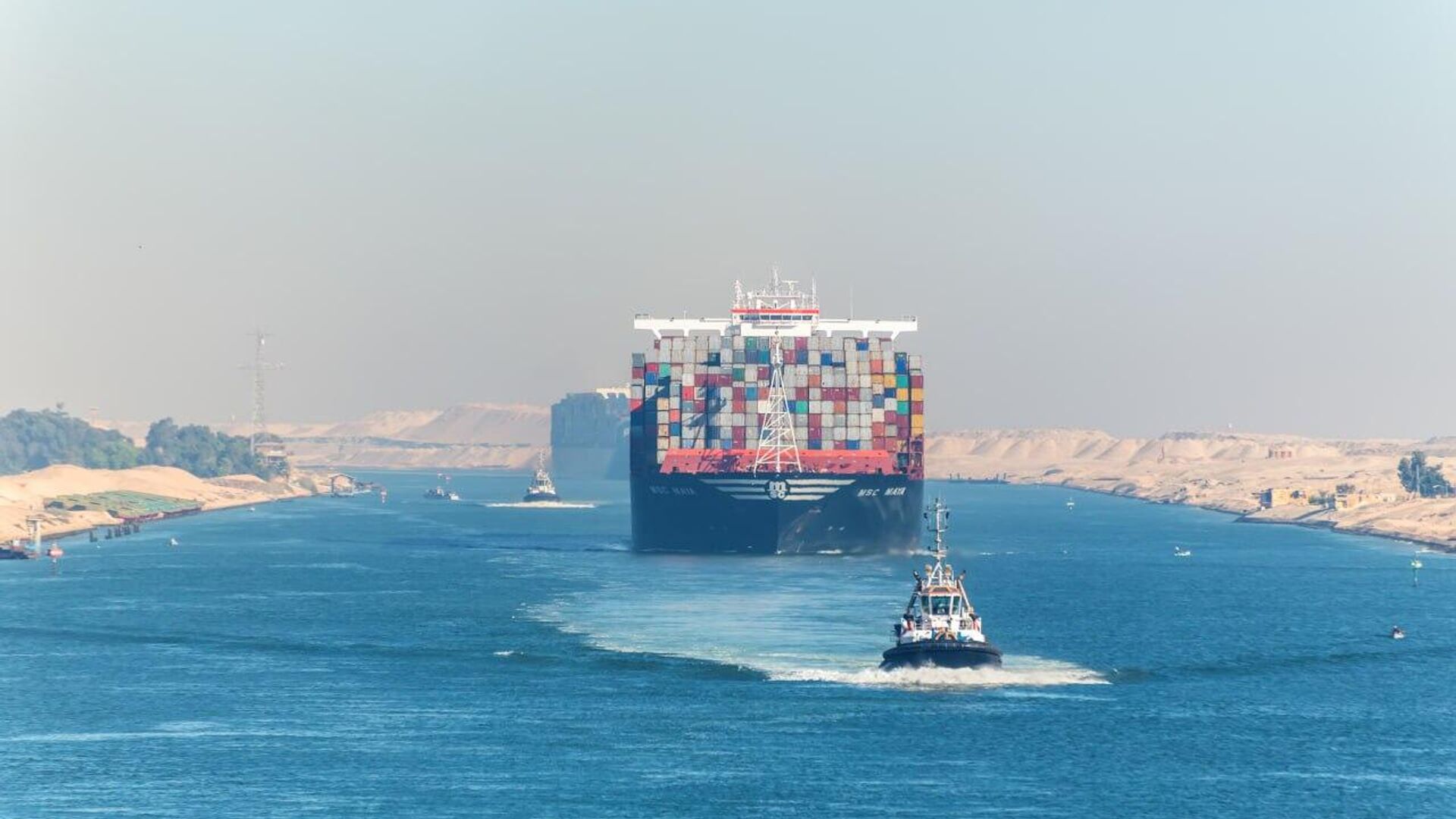 Suez Canal Earned $153 Suez Canal Earned $153 - Sputnik Africa, 1920, 01.08.2025
