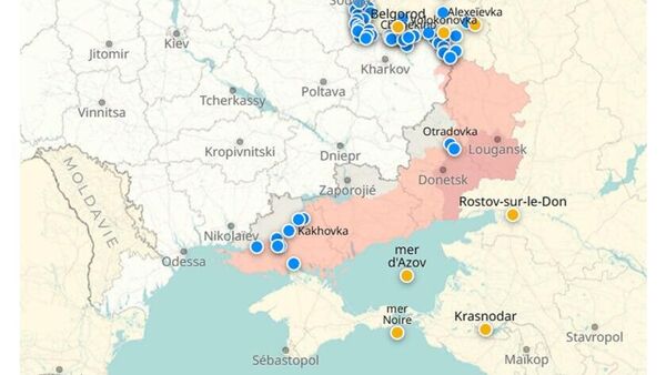 Situation dans la zone de l'opération militaire spéciale russe au 1er août - Sputnik Afrique