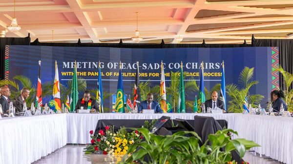 Crise en RDC: deux blocs régionaux africains se mettent d'accord sur une initiative de paix unifiée - Sputnik Afrique