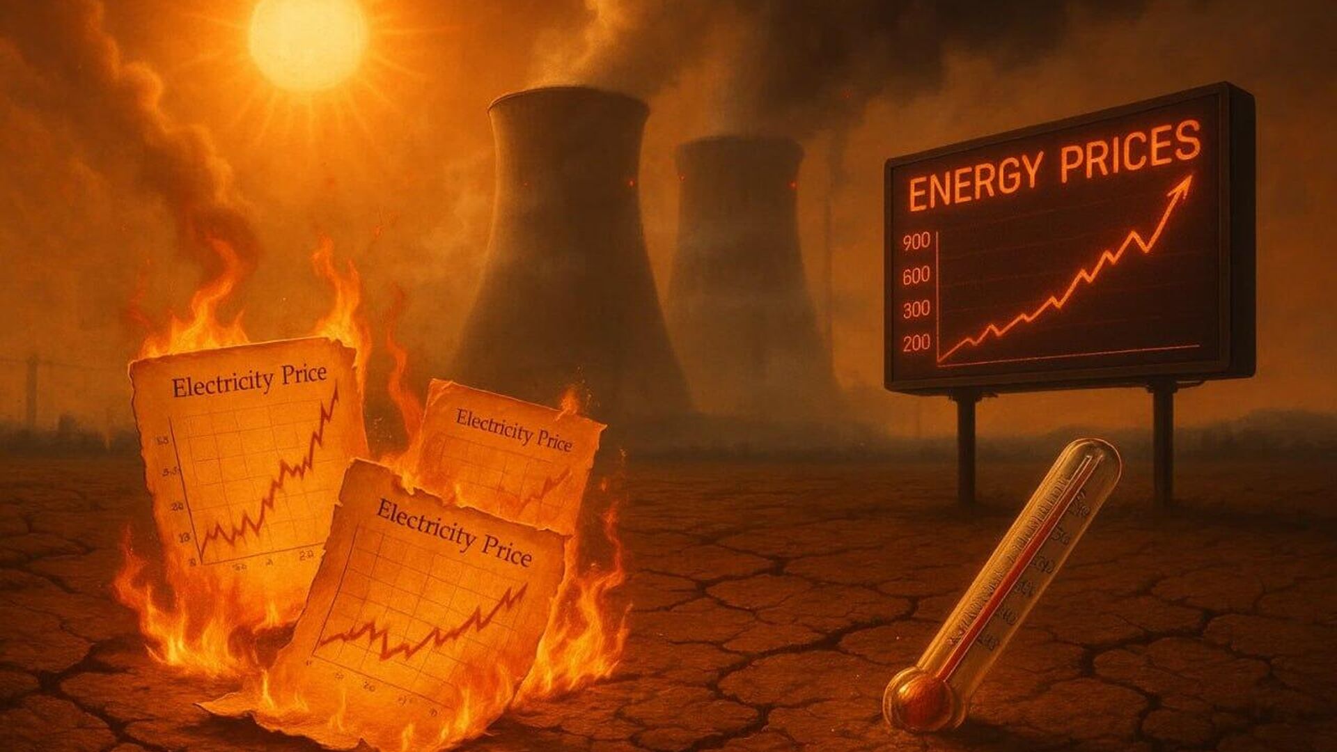 Heat in Europe Pushes Electricity Prices Up, Forces NPPs to Shut Down: Reports Heat in Europe Pushes Electricity Prices Up, Forces NPPs to Shut Down: Reports - Sputnik Africa, 1920, 03.08.2025