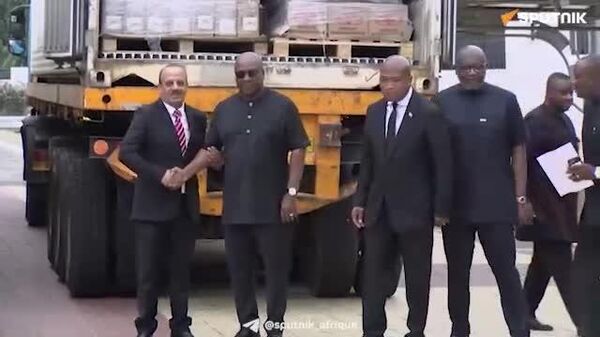 Puissant superaliment: le Ghana a envoyé 40 tonnes de produits de cacao à Gaza - Sputnik Afrique