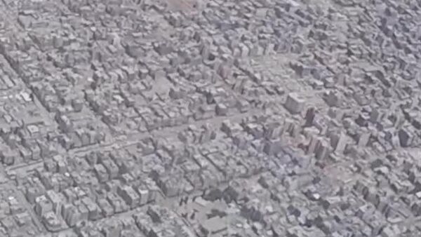 ▶ Ces images ont été filmées depuis un avion humanitaire au-dessus de Gaza - Sputnik Afrique