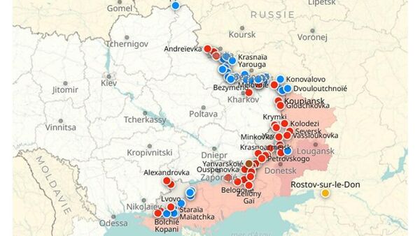 Situation dans la zone de l'opération militaire spéciale russe au 5 août - Sputnik Afrique