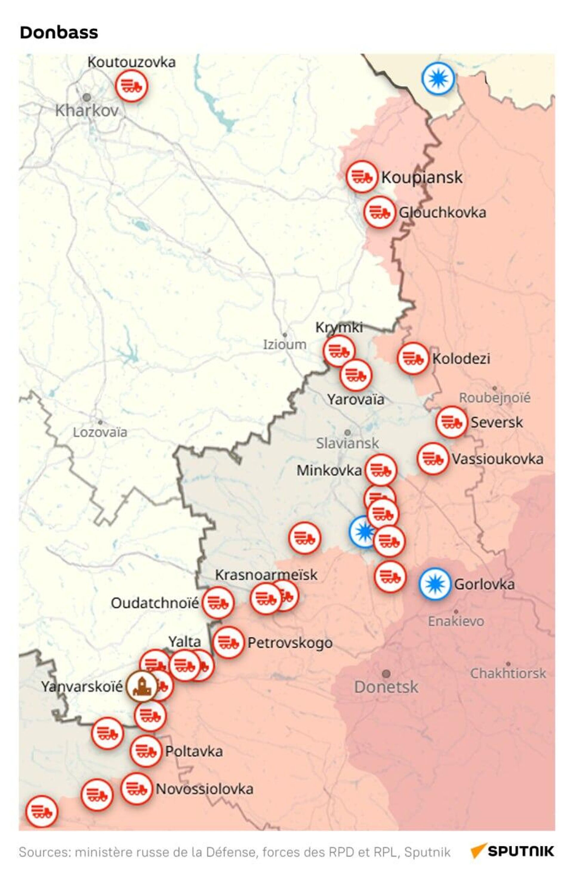 Situation dans la zone de l'opération militaire spéciale russe au 5 août - Sputnik Afrique, 1920, 05.08.2025