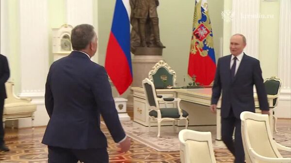 Les images de la rencontre Poutine-Whitkoff ont été relayées par le Kremlin - Sputnik Afrique