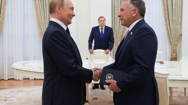 President Vladimir Putin met with US Special Presidential Envoy for the Middle East Steven Witkoff - Sputnik Africa