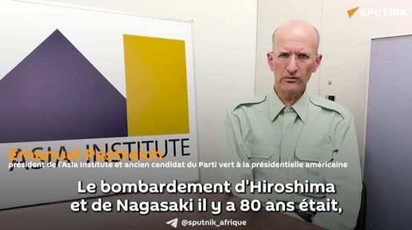 ▶ Acte impitoyable, cruel et inhumain: un chercheur américain appelle Washington à présenter des excuses pour les bombardements d'Hiroshima et Nagasaki - Sputnik Afrique