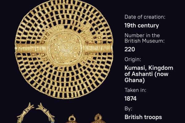 LOOTED TREASURES ON DISPLAY LOOTED TREASURES ON DISPLAY - Sputnik Africa