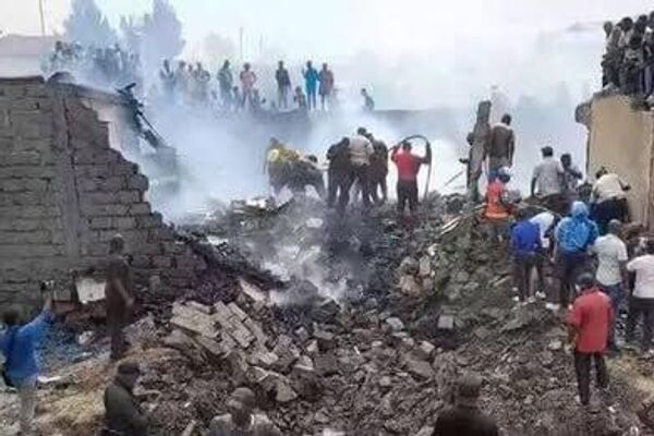 Light Aircraft Crashes in Kenya's Capital, Several People Believed Dead, Reports Say - Sputnik Africa