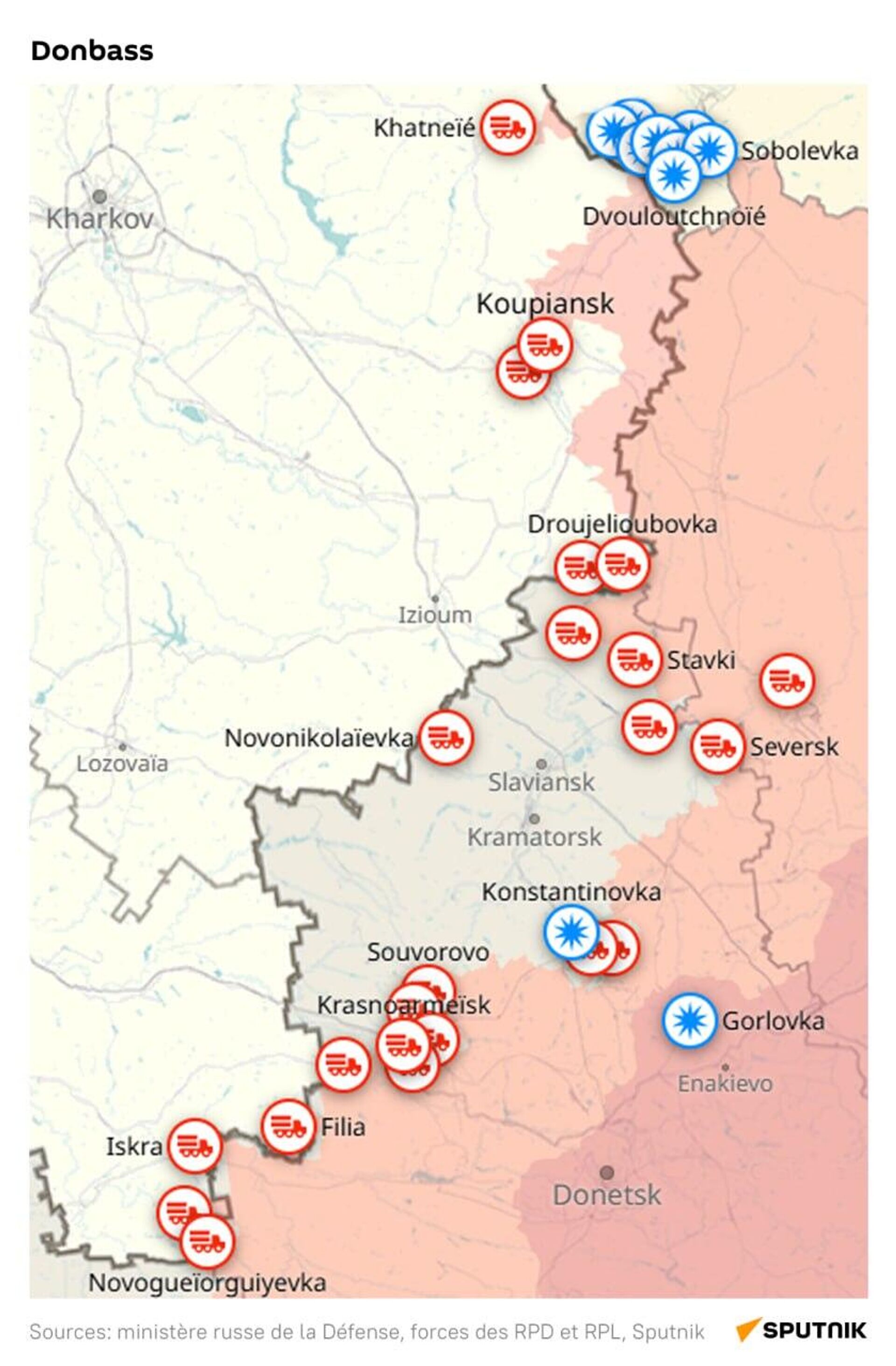 Situation dans la zone de l'opération militaire spéciale russe au 7 août - Sputnik Afrique, 1920, 07.08.2025