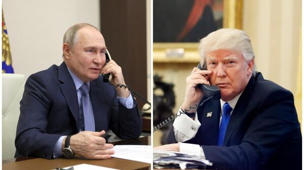 In Putin-Trump Talks, Russian Leader Speaks at Length While US President Listens Attentively, Report Say - Sputnik Africa