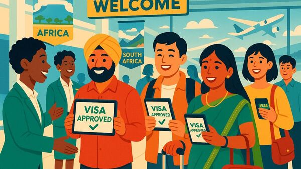 SA's Fast-Track Visa Scheme Attracts Over 25,000 Tourists in Six Months, Home Affairs Minister Says - Sputnik Africa