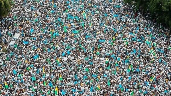 Plus de 2 millions de manifestants ont battu le pavé en Côte d'Ivoire - Sputnik Afrique