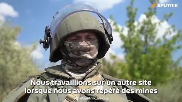 ▶ Des mines antichar françaises ont été détruites par l'armée russe lors du déminage des régions libérées - Sputnik Afrique