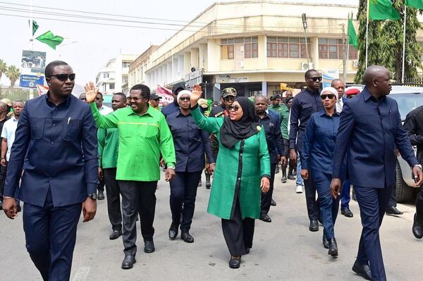 'Whistle Has Been Blown' — Tanzanian President Opens Ruling Party's Election Race 'Whistle Has Been Blown' — Tanzanian President Opens Ruling Party's Election Race - Sputnik Africa