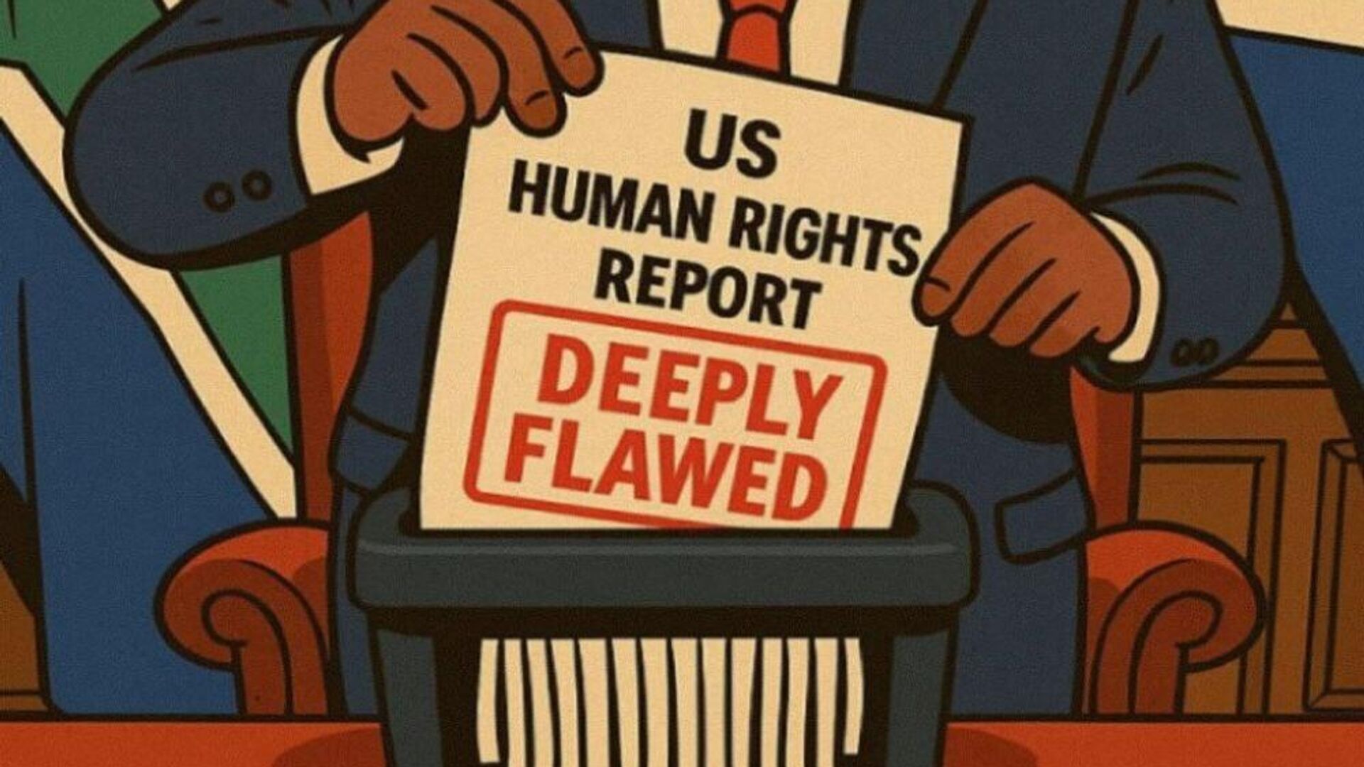 South Africa Rejects 'Deeply Flawed' US Report Criticizing Its Human Rights Record South Africa Rejects 'Deeply Flawed' US Report Criticizing Its Human Rights Record - Sputnik Africa, 1920, 13.08.2025