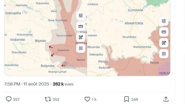 Commentaire de Christelle Néant sur la percée des forces armées russes entre Pokrovsk et Konstantinovka: - Sputnik Afrique