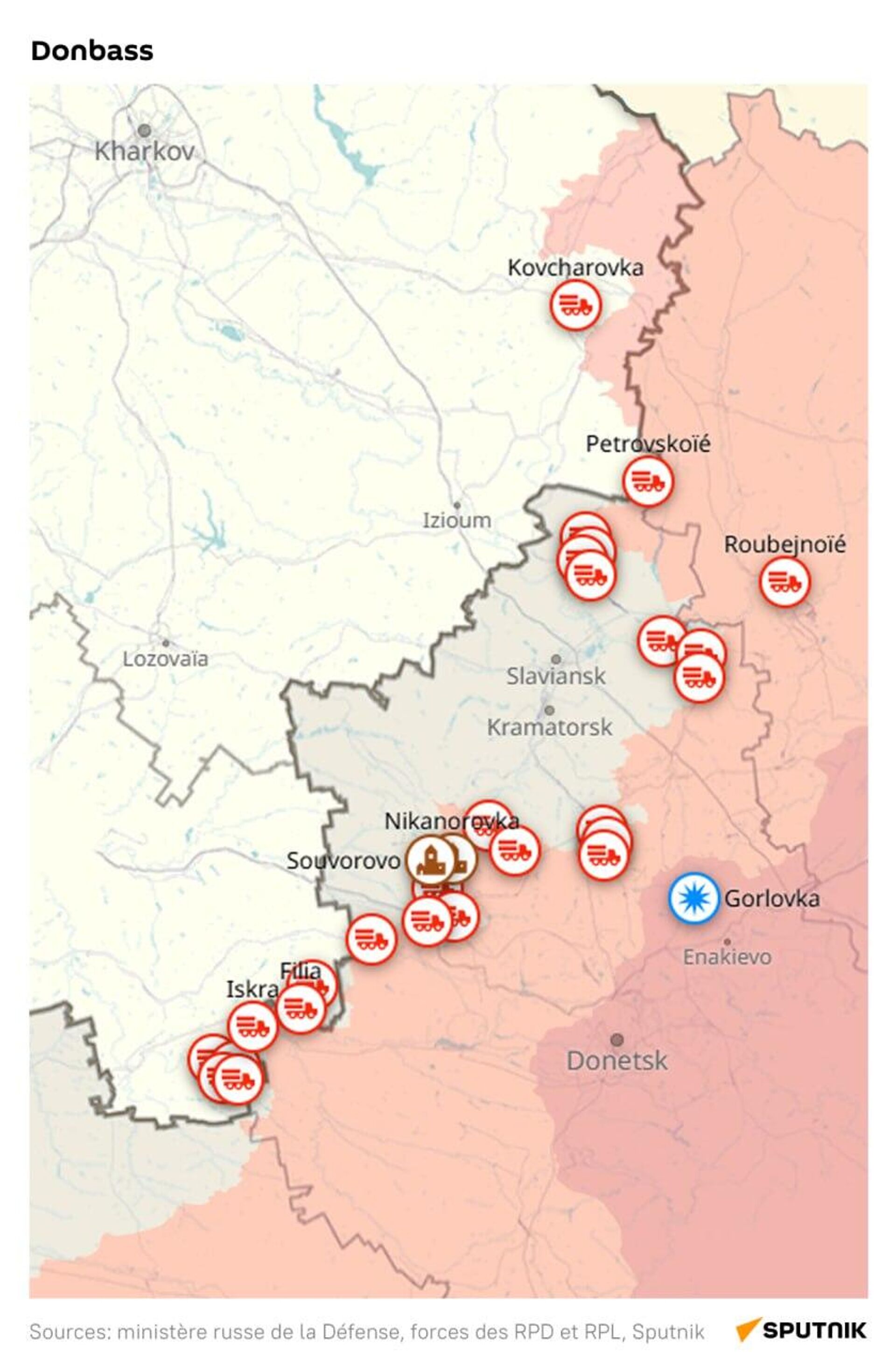 Situation dans la zone de l'opération militaire spéciale russe au 13 août - Sputnik Afrique, 1920, 13.08.2025