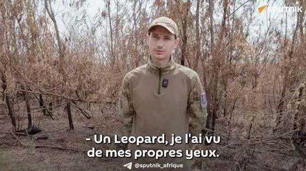 ▶ L'armée ukrainienne a transformé les puissants chars Leopard en dépanneuses - Sputnik Afrique