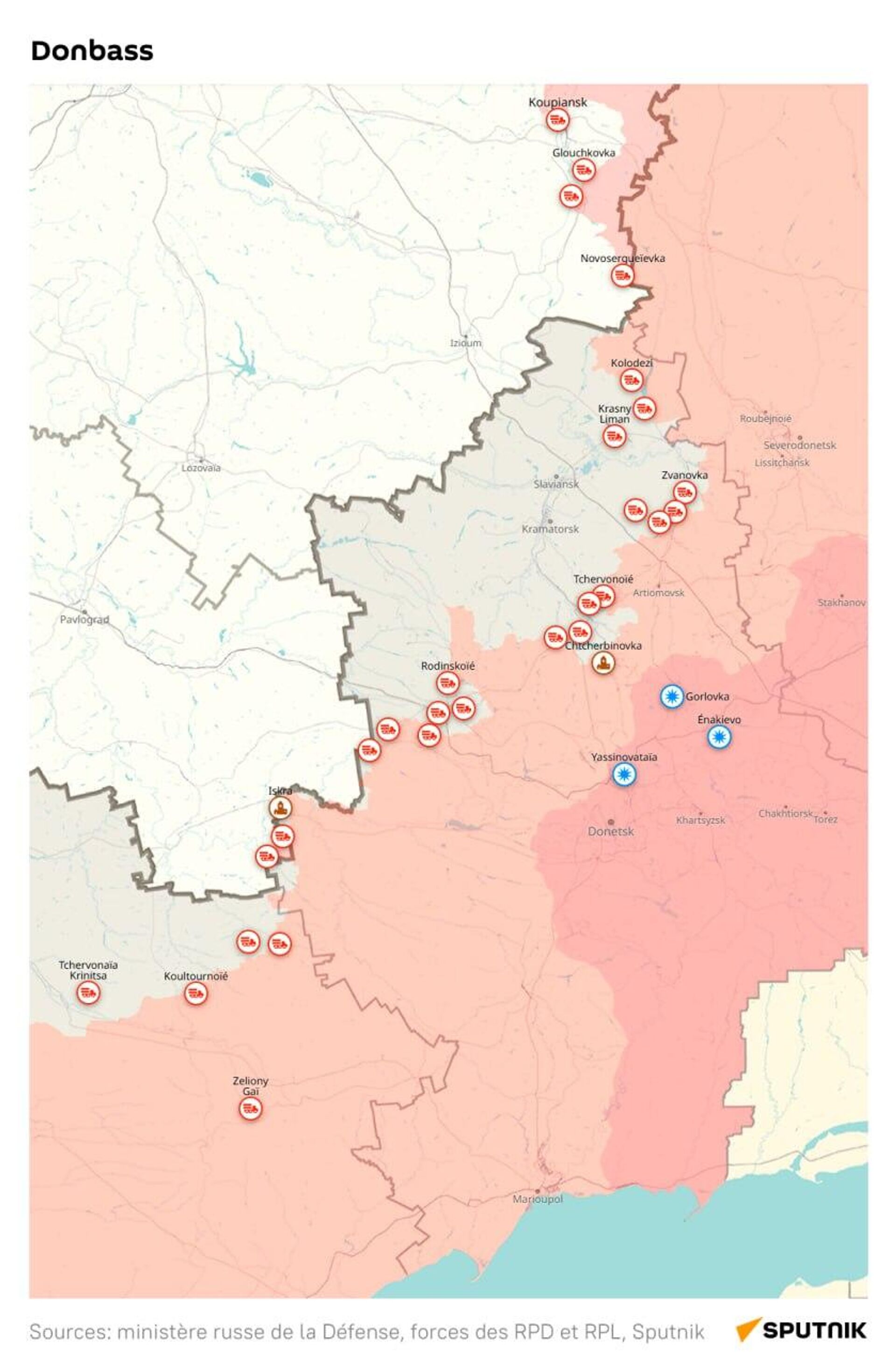Situation dans la zone de l'opération militaire spéciale russe au 14 août - Sputnik Afrique, 1920, 14.08.2025