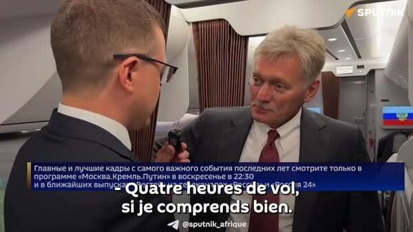 Durant son vol vers l'Alaska, Poutine planchera sur les points clés du prochain sommet, selon le Kremlin - Sputnik Afrique