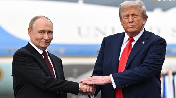 Putin and Trump Hold a Press Conference Following Talks in Alaska - Sputnik Africa