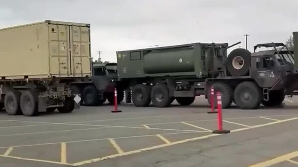 US Military Equipment Deployed Near the Site of the Putin-Trump Summit - Sputnik Africa