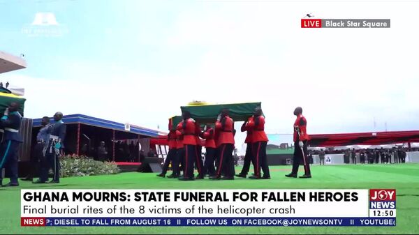 Ghana Holds State Funeral for Helicopter Crash Victims - Sputnik Africa