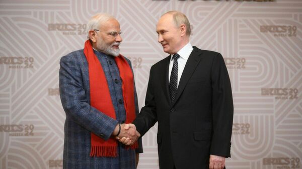 Indian Prime Minister Modi says he is looking forward to continuing meetings with Russian President Putin in the coming days - Sputnik Africa