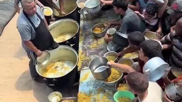 #viral | Hunger Deepens in Gaza - Sputnik Africa