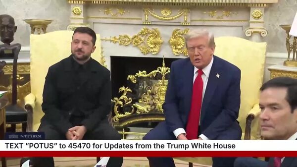 WATCH: Full video of Trump-Zelensky meeting at the Oval Office - Sputnik Africa