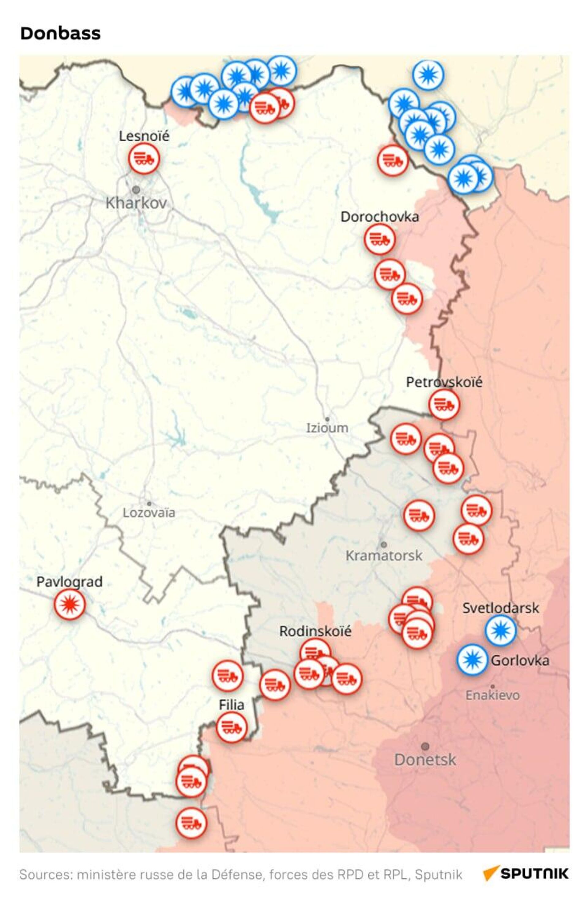 Situation dans la zone de l'opération militaire spéciale russe au 18 août - Sputnik Afrique, 1920, 18.08.2025