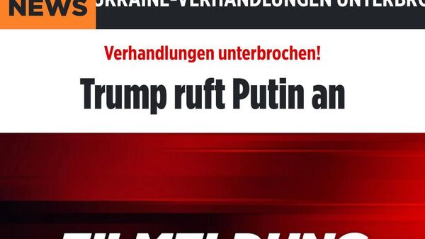 Trump a interrompu son entretien avec les leaders européens et Zelensky pour appeler Poutine, affirme un correspondant du Bild, citant ses sources - Sputnik Afrique
