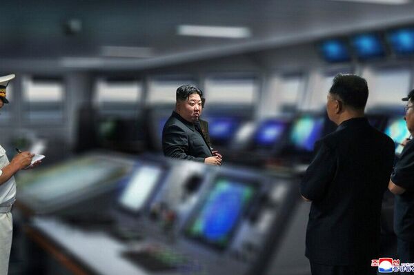 Kim Jong-un inspects DPRK destroyer – reports Kim Jong-un inspects DPRK destroyer – reports - Sputnik Africa