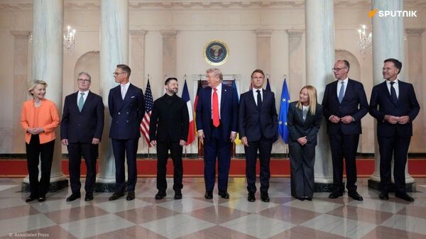 Highlights of Meeting Between Trump, Zelensky, and European Leaders - Sputnik Africa