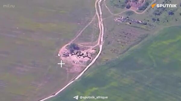 Des drones russes Gueran-2 ont détruit un poste avancé des forces armées ukrainiennes - Sputnik Afrique