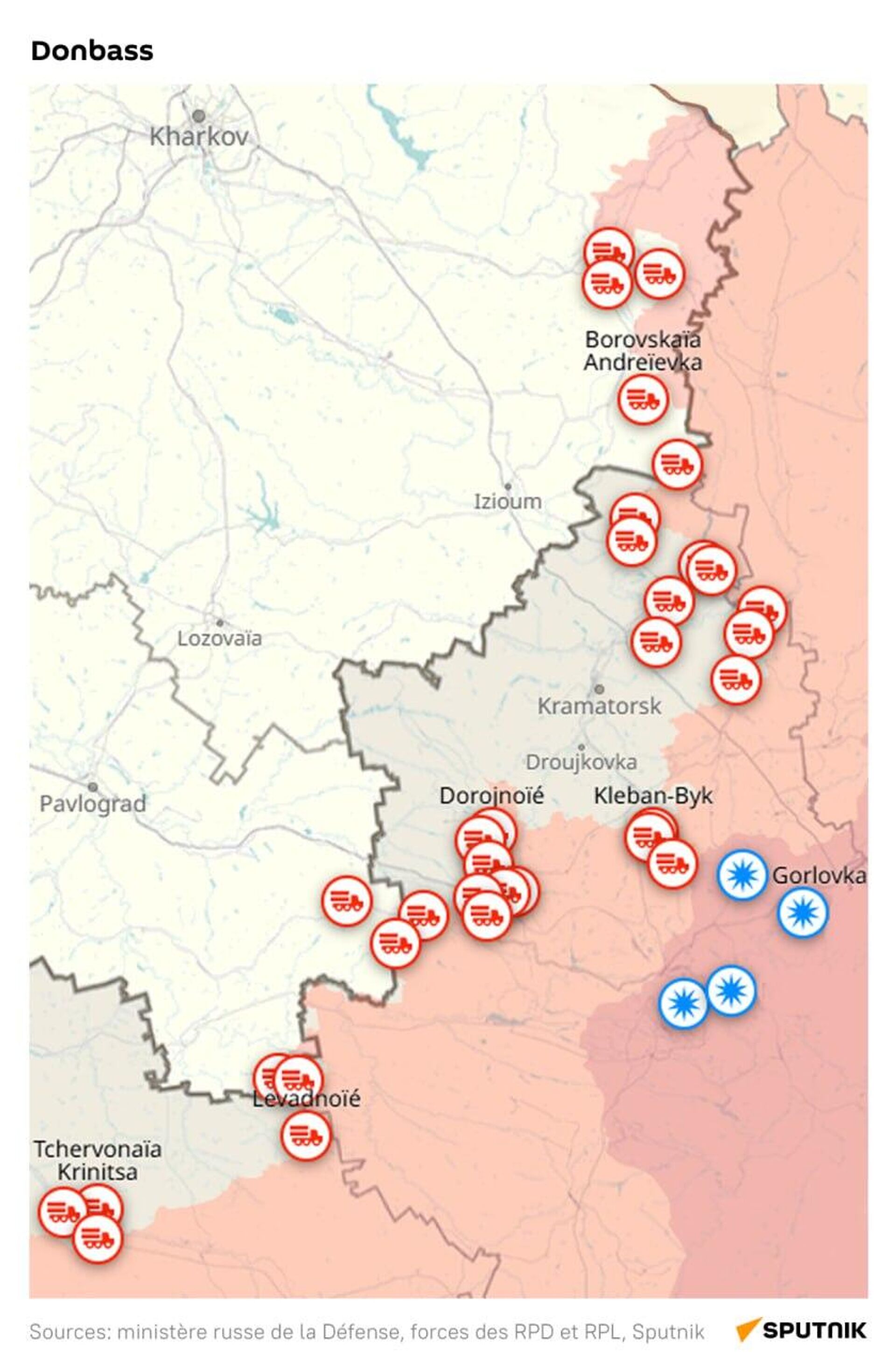 Situation dans la zone de l'opération militaire spéciale russe au 19 août - Sputnik Afrique, 1920, 19.08.2025