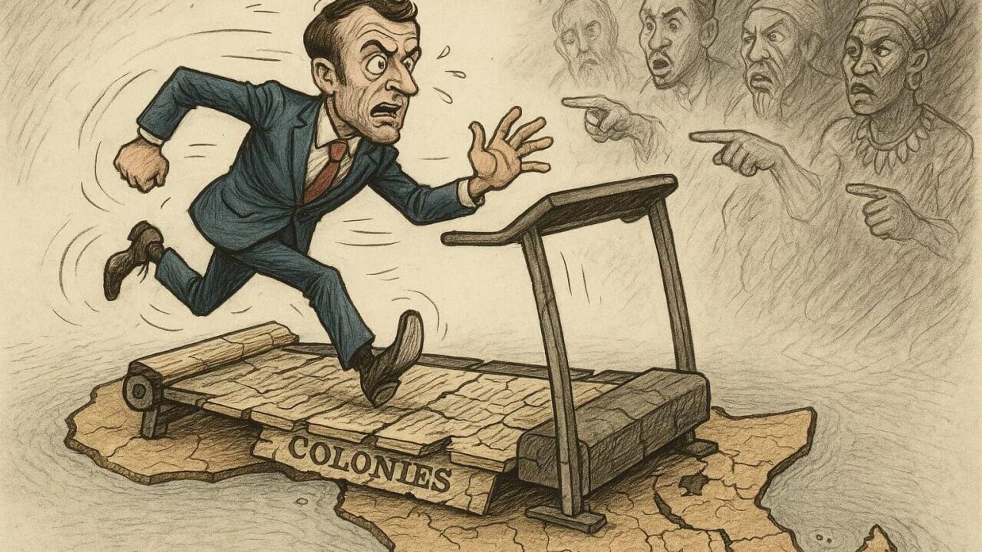 Macron Calls Russia 'Predator'? Thief Crying 'Stop, Thief!' Malian Official Retorts Macron Calls Russia 'Predator'? Thief Crying 'Stop, Thief!' Malian Official Retorts - Sputnik Africa, 1920, 20.08.2025