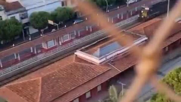 #viral | Train and Truck Collision Causes Panic in Brazil - Sputnik Africa