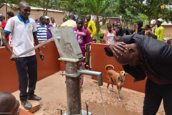 New Artesian Wells Inaugurated in Bangui with Russian Support New Artesian Wells Inaugurated in Bangui with Russian Support - Sputnik Africa
