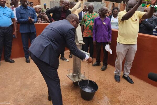 New Artesian Wells Inaugurated in Bangui with Russian Support New Artesian Wells Inaugurated in Bangui with Russian Support - Sputnik Africa