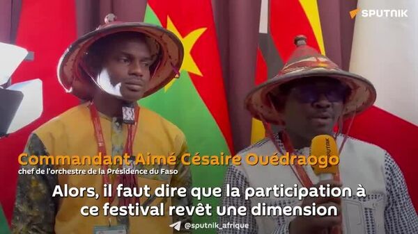 Tour Spasskaïa: le chef de l'orchestre de la Présidence du Faso pointe une dimension hautement symbolique du festival - Sputnik Afrique
