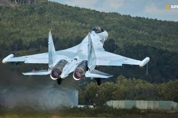 Nouvelle livraison d'avions Su-35S pour l’armée russe - Sputnik Afrique