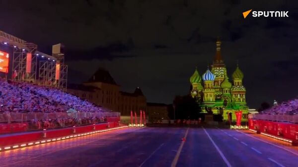 The Orchestra of the Presidency of Burkina Faso Performs Legendary Russian Song in Red Square - Sputnik Africa